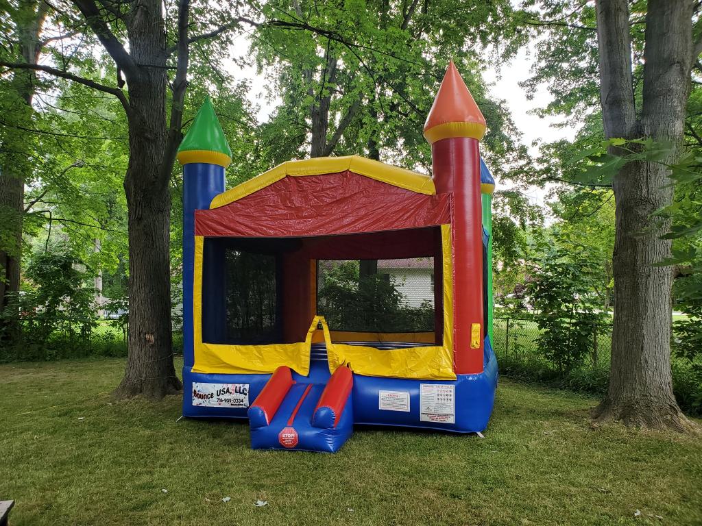 bounce house waterslide in Buffalo